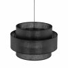 Dekoracyjna lampa wisząca w stylu boho czarny abażur rystykalna industrialna nad stół do salonu jadalni sypialni CALISTO 1 BLACK 4999 50cm TK-Lighting